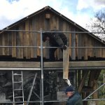 Stra&szlig;enseitige Giebelverkleidung