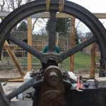 "Hochzeit" - Schwungradmontage am 02.03.2019