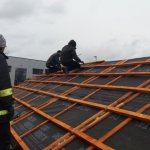 Spannbahn- und Dachverlattung