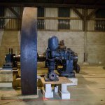 2012 &ndash; 2017 Lagerung der Dampfmaschine in Reetze bei Siegfried Treichel in dessen Maschinenhalle