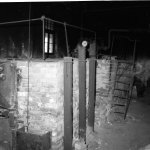 Kesselraum im S&auml;ge- und Hobelwerk in der Senator-Br&uuml;nger-Stra&szlig;e in der Stadt L&uuml;chow (Wendland)